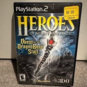 Heroes of Might and Magic: Quest for the Dragon Bone Staff - Play Station 2